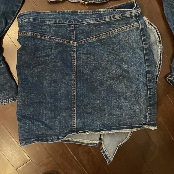 DENIM 2PC DRESS - Picture 9 of 10